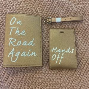 “On The Road Again” Vegan Leather Travel Duo